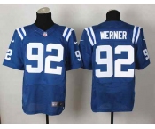 nike nfl jerseys indianapolis colts #92 werner blue[Elite][werner]