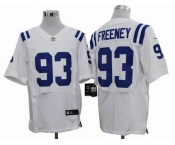 nike nfl jerseys indianapolis colts #93 freeney white[elite]