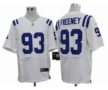 nike nfl jerseys indianapolis colts #93 freeney white[elite]