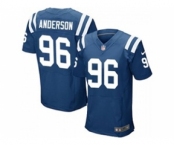 nike nfl jerseys indianapolis colts #96 henry anderson blue[Elite]