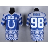 nike nfl jerseys indianapolis colts #98 mathis[Elite Style Noble Fashion]