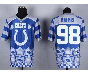 nike nfl jerseys indianapolis colts #98 mathis[Elite Style Noble Fashion]