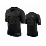 Indianapolis Colts #26 Rock Ya-Sin Black 2020 Salute to Service Limited Jersey