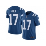 Men Nike Indianapolis Colts #17 Kamar Aiken Royal Blue Team Color Vapor Untouchable Limited Player NFL Jersey