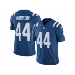 Men Nike Indianapolis Colts #44 Antonio Morrison Royal Blue Team Color Vapor Untouchable Limited Player NFL Jersey