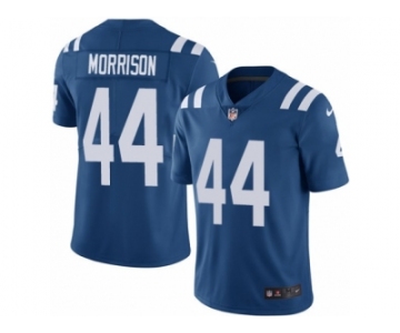 Men Nike Indianapolis Colts #44 Antonio Morrison Royal Blue Team Color Vapor Untouchable Limited Player NFL Jersey