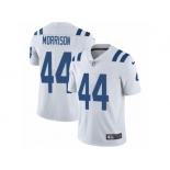 Men Nike Indianapolis Colts #44 Antonio Morrison White Vapor Untouchable Limited Player NFL Jersey