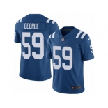 Men Nike Indianapolis Colts #59 Jeremiah George Royal Blue Team Color Vapor Untouchable Limited Player NFL Jersey