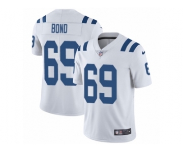 Men Nike Indianapolis Colts #69 Deyshawn Bond White Vapor Untouchable Limited Player NFL Jersey