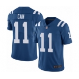 Men's Indianapolis Colts #11 Deon Cain Royal Blue Team Color Vapor Untouchable Limited Player Football Jersey