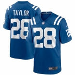 Men's Indianapolis Colts #28 Jonathan Taylor Blue Nike Royal Limited Jersey