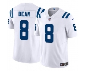 Men's Indianapolis Colts #8 Jason Bean White 2024 F.U.S.E. Vapor Limited Stitched Football Jersey