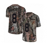 Men's Indianapolis Colts #8 Rigoberto Sanchez Limited Camo Rush Realtree Football Jersey