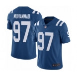 Men's Indianapolis Colts #97 Al-Quadin Muhammad Royal Blue Team Color Vapor Untouchable Limited Player Football Jersey