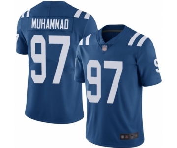 Men's Indianapolis Colts #97 Al-Quadin Muhammad Royal Blue Team Color Vapor Untouchable Limited Player Football Jersey