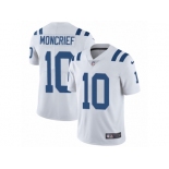 Men's Nike Indianapolis Colts #10 Donte Moncrief Vapor Untouchable Limited White NFL Jersey