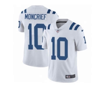 Men's Nike Indianapolis Colts #10 Donte Moncrief Vapor Untouchable Limited White NFL Jersey