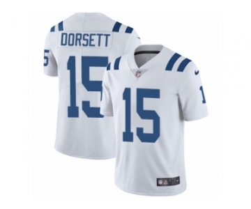 Men's Nike Indianapolis Colts #15 Phillip Dorsett Vapor Untouchable Limited White NFL Jersey