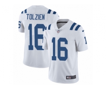 Men's Nike Indianapolis Colts #16 Scott Tolzien Vapor Untouchable Limited White NFL Jersey