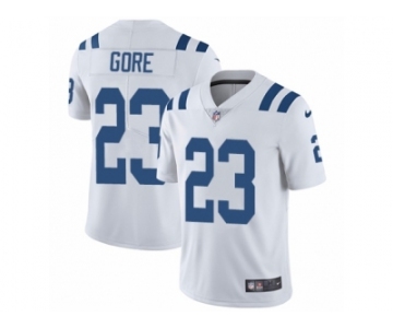 Men's Nike Indianapolis Colts #23 Frank Gore Vapor Untouchable Limited White NFL Jersey