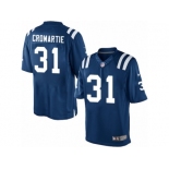 Men's Nike Indianapolis Colts #31 Antonio Cromartie Limited Royal Blue Team Color NFL Jersey