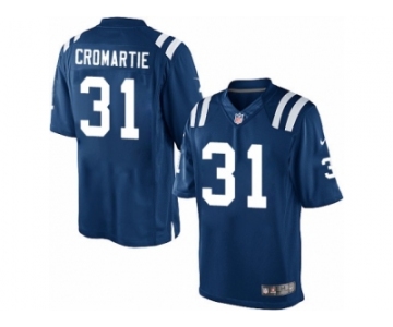 Men's Nike Indianapolis Colts #31 Antonio Cromartie Limited Royal Blue Team Color NFL Jersey