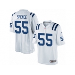 Men's Nike Indianapolis Colts #55 Sean Spence Limited White NFL Jersey