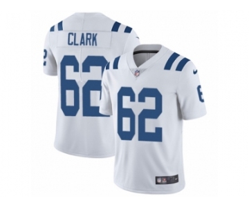 Men's Nike Indianapolis Colts #62 Le'Raven Clark Vapor Untouchable Limited White NFL Jersey