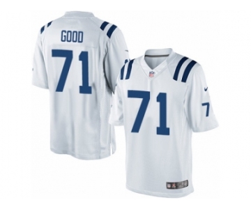 Men's Nike Indianapolis Colts #71 Denzelle Good Limited White NFL Jersey