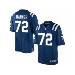 Men's Nike Indianapolis Colts #72 Zach Banner Limited Royal Blue Team Color NFL Jersey