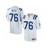 Men's Nike Indianapolis Colts #76 Joe Reitz Limited White NFL Jersey