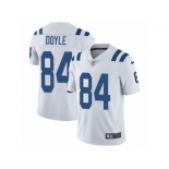 Men's Nike Indianapolis Colts #84 Jack Doyle Vapor Untouchable Limited White NFL Jersey