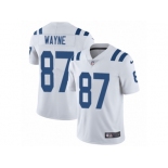 Men's Nike Indianapolis Colts #87 Reggie Wayne Vapor Untouchable Limited White NFL Jersey