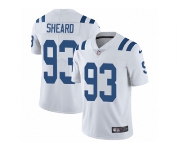 Men's Nike Indianapolis Colts #93 Jabaal Sheard Vapor Untouchable Limited White NFL Jersey