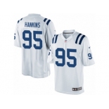 Men's Nike Indianapolis Colts #95 Johnathan Hankins Limited White NFL Jersey