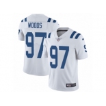 Men's Nike Indianapolis Colts #97 Al Woods Limited White NFL Jersey