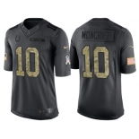 Nike Indianapolis Colts #10 Donte Moncrief Men's Stitched Black NFL Salute to Service Limited Jerseys