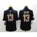 Nike Indianapolis Colts #13 T.Y. Hilton black Salute to Service Jerseys(Limited)