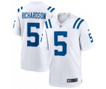 Nike Indianapolis Colts #5 Anthony Richardson White Vapor Untouchable Limited Stitched NFL Jersey