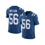 Nike Indianapolis Colts #56 Quenton Nelson Royal Blue Team Color Men Stitched NFL Vapor Untouchable Limited Jersey