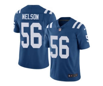 Nike Indianapolis Colts #56 Quenton Nelson Royal Blue Team Color Men Stitched NFL Vapor Untouchable Limited Jersey