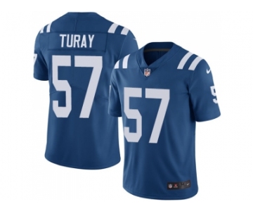 Nike Indianapolis Colts #57 Kemoko Turay Royal Blue Team Color Men Stitched NFL Vapor Untouchable Limited Jersey