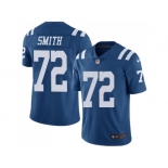 Nike Indianapolis Colts #72 Braden Smith Royal Blue Men Stitched NFL Limited Rush Jersey