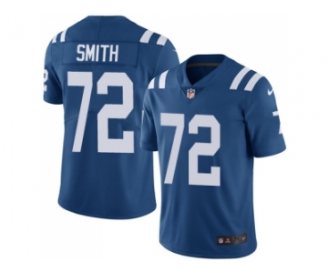 Nike Indianapolis Colts #72 Braden Smith Royal Blue Team Color Men Stitched NFL Vapor Untouchable Limited Jersey