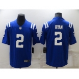 ndianapolis Colts #2 Matt Ryan Blue Vapor Untouchable Limited Stitched Jersey