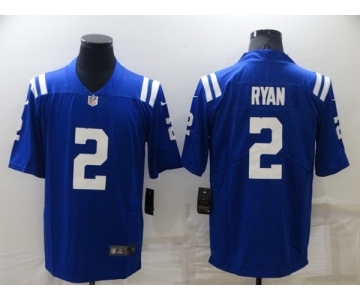 ndianapolis Colts #2 Matt Ryan Blue Vapor Untouchable Limited Stitched Jersey