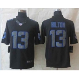 nike nfl jerseys indianapolis colts #13 hilton black[nike impact limited]