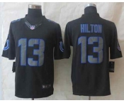 nike nfl jerseys indianapolis colts #13 hilton black[nike impact limited]