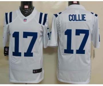 nike nfl jerseys indianapolis colts #17 collie white[nike limited]