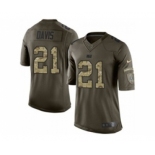 nike nfl jerseys indianapolis colts #21 davis army green[nike Limited Salute To Service][davis]